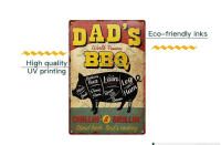 DAD'S BBQ-letrero de estaño Retro, placa clásica, decoración de pared Vintage, placa de Metal para el hogar, barbacoa, Bar, Pub, cocina, fiesta Zon - details 1