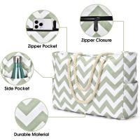Bolsos de playa para mujer Bolso grande de playa impermeable Bolsos de playa con cremallera Bolso de piscina impermeable a prueba de arena Bolso grande - details 97