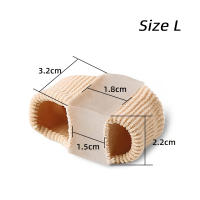 5Pcs Almohadillas de Gel de Silicona para Pies Corrector de Hallux Valgus Ajustador de Dedos - details 4