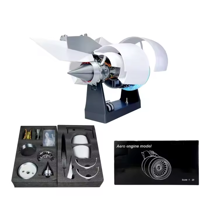 Modelo de Motor Turbofan TR900 Monte DIY Inicializable Regalo Creativo de Cumpleaños para Adolescentes y Adultos Coleccionables - 1