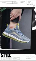 Zapatos para caminar con amortiguación de aire para adultos para correr al aire libre para hombres, zapatos deportivos ligeros y transpirables - details 2