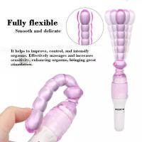 Masajeador de próstata, vibrador de punto G, Juguetes sexuales para hombres, mujeres, parejas, tapón Anal, cuentas, consolador para masturbación - details 1