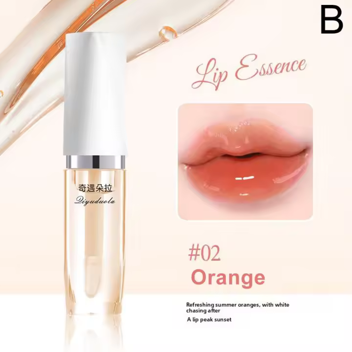 Bálsamo Labial Cambiante de Color Hidratante Non-Pegajoso Aceite Cálido para Labios - 1