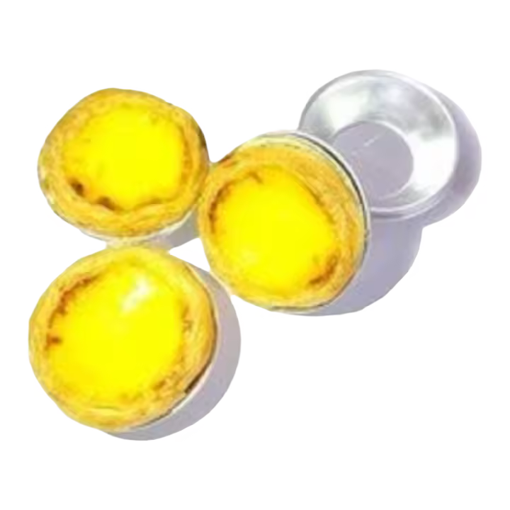 20 piezas de aleación de aluminio ánodo portugués molde para tarta de huevo B05/soporte para tarta de huevo molde para hornear taza de pudín - 1
