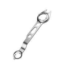 Llave de amoladora angular de sujeción estable, ahorro de trabajo, llave de doble cabeza de 4 garras de alta resistencia, acero grueso multiusos - details 6