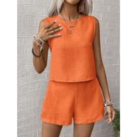 Conjunto de Verano 2025 para Mujer Top Sin Mangas y Shorts Cortos Estilo Casual y Deportivo - details 16