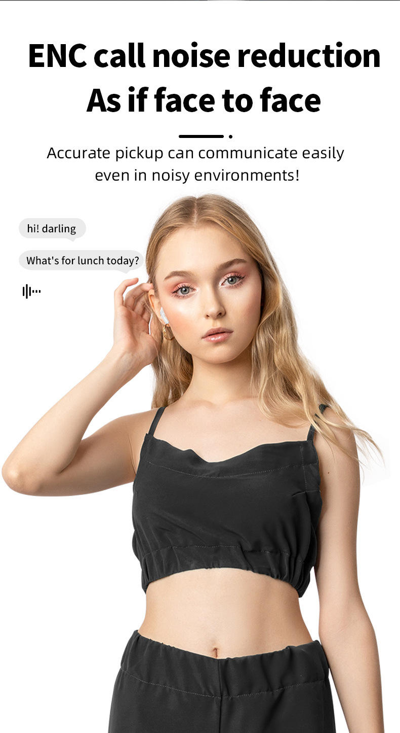 ZY Wireless Headphones With HIFI Sound Adaptive Noise Cancellation 5000 Capacity_voghion.com