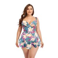 Nuevo conjunto de bikini elegante de talla grande, traje sexy para mujer, tres trajes de baño regordetes, natación de una pieza 2025 - details 11