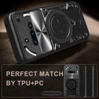Para Nothing phone 3A Funda protectora de grado militar Funda trasera protectora de cámara reflectante omnidireccional con soporte - details 8