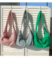 Bolsa de nailon bola de masa bolsa de gran capacidad bolsa de alta gama casual bolsa de mensajero simple versátil bolso de hombro de las mujeres - details 27