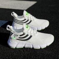 Zapatillas De Tenis Para Hombre 2024 Malla Transpirable Y Cómodas Zapatos Casuales De Exterior Con Cordones Antigüedad Primavera/Otoño - details 16