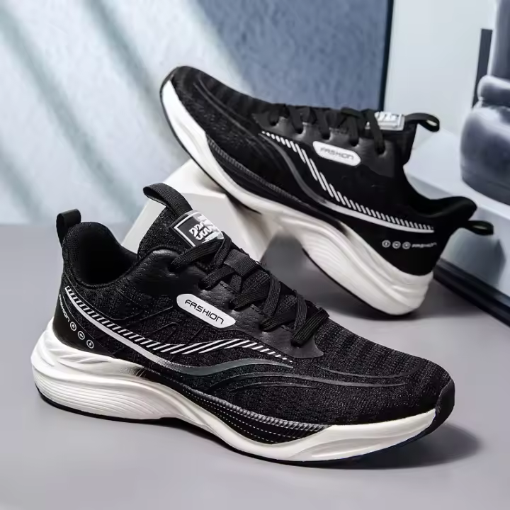 Zapatillas Ligeras de Correr de Malla Transpirable Zapatos Casuales Deportivos de Alta Gama para Hombres y Mujeres Novedad 2025 - 1