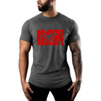 Camiseta holgada de algodón para hombre, camiseta de manga corta para gimnasio, entrenamiento de Fitness, baloncesto, Verano - details 5