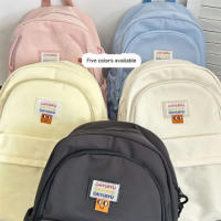 Mochila de gran capacidad loungefly, duradera, de nylon, mochilas escolares diarias para mujeres y hombres, bolsa de viaje portá - details 2