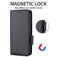 Flip para Redmi Note 14 Pro+ 5G Funda de cuero para teléfono Protección de cuerpo completo [Bloqueo RFID] Funda tipo billetera - details 2