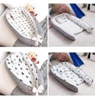 Cuna Portátil 85x50 cm con Almohada y Paragolpes de Algodón Cuna de Viaje Recién Nacido para Bebés y Niños de 0 a 12 Meses Desmontable y Lavable Cuna Antiaplastamiento Cama Mediana Nido Biônico Almohada para bebé Cuna de Viaje - details 6