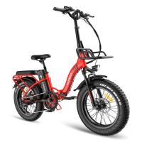 FAFREES F20 MAX Bicicleta Eléctrica Plegable, Frenos de Doble Disco + Cambios SHIMANO, Luz Solar, Neumáticos de 20*4,0 pulgadas de ancho, Batería de 48V 22.5Ah, Motor de 250W, Velocidad Máxima de 25km/h, Alcance de 100-120km, Pantalla LCD, Gris - details 10