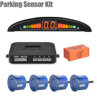 Kit de Sensor de estacionamiento con 4 Radar LED, pantalla Digital precisa de alarma de distancia de obstáculos, Kit Parktronic, Detector de Radar de marcha atrás - details 7