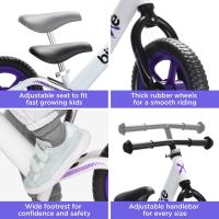 Bicicleta niño 2 años a 5 años sin Pedales - Bicicleta sin Pedales Extra Ligera 1,8 kg - Sillín y Manillar Ajustables - Bicicleta Equilibrio y Aprendizaje - details 11