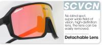 Gafas de sol de ciclismo para hombre y mujer, lentes de conducción para deportes al aire libre, correr, senderismo, UV400 - details 8