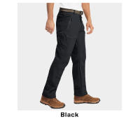 MAGCOMSEN hombres soft shell pantalones de lana caliente pantalones tácticos con bolsillos con cremallera - details 4