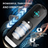 Máquina de mamada realista para hombres, masturbadores telescópicos, vibradores automáticos masculinos, juguete sexual para adultos, Copa - details 12