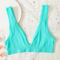 Sujetador Sin Costuras De Profundo Escote Para Mujer Lencería Sexy Sin Aros De Espalda Baja Bragas Dormir Sujetador Push up Unisex Crop Top - details 14