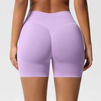 Pantalones cortos de gimnasio ajustados de estiramiento alto cómodos respirables deportivos de cintura para mujer, ropa deportiva para mujer para - details 39
