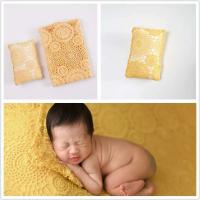 2025, Conjunto de tela Ence para recién nacido, accesorios de fotografía, manta de almohada con relleno de cesta para bebé - details 1