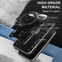 Para Nothing phone 3A Funda protectora de grado militar Funda trasera protectora de cámara reflectante omnidireccional con soporte - details 3