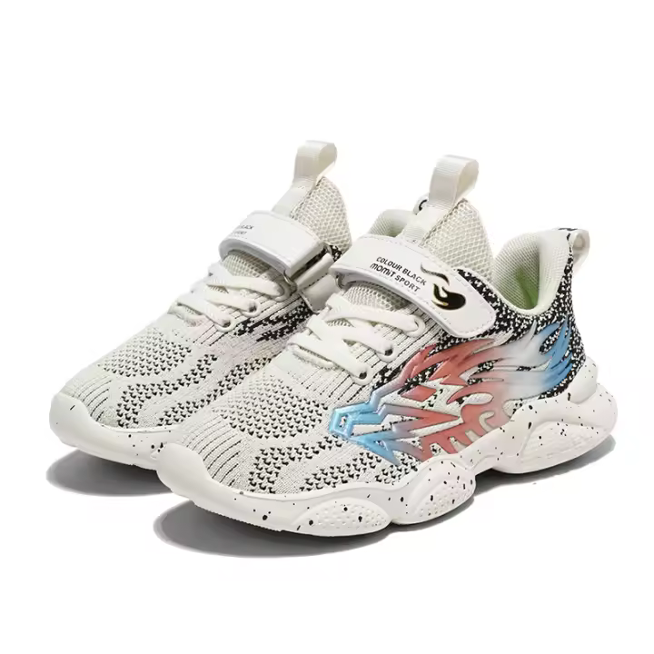 Deportes de moda para niños y niñas, zapatillas de tenis ligeras y transpirables para correr, zapatos para caminar - 1