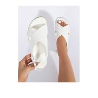 Sandalias de Suela Plana para Mujer Verano 2025 Diseño de Correa Cruzada Cómodo para Pies - details 4