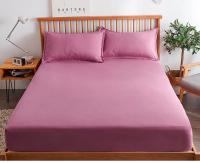 Sábana Ajustable de Algodón con Tirantes Elásticos Fundas de Matráz de Cama de Un Solo, Doble, Rey, Colchón 140/160/200cm - details 5
