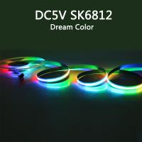 Tira de Luz LED Flexible WS2812B RGB Full Dream Color 332Pixels/m de XUNATA para Decoración de Habitación Luz Inteligente COB FOV DC 5V - details 0