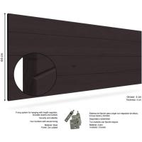 Gabo de Madera Rústico Vintage para Cama (145 x 44 cms.) Estilo Nórdico Crudo sin Pintar - details 27