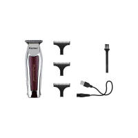 Kemei-cortadora de pelo profesional inalámbrica, cortadora eléctrica de 0mm, separador de cuchillas en T, corte cerrado, barbería - details 6