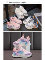 Zapatos deportivos para niños y niñas, zapatillas de correr para niños, malla de aire transpirable, zapatos casuales para la escuela al aire libre, moda antideslizante - details 1