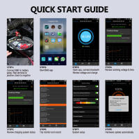 Monitor de batería de coche BM2 probador de carga de batería de 12V Compatible con Bluetooth analizador de prueba de carga de arranque inalámbrico para Android iOS - details 5