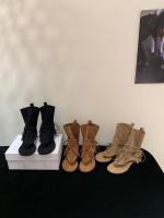 Nuevas Botas de Verano 2025 Punta de Calzado de Aguja Sandalias Cubiertas de Suela Plana - details 12