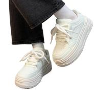 5 nuevos zapatos deportivos versátiles informales pequeños blancos para mujer - details 0