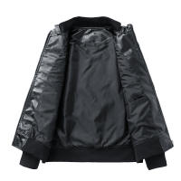 Chaqueta de Cuero CHAIFENKO para Hombres Versátil y Elegante con Cuello de Soporte - details 4