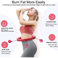 Aro deportivo inteligente de 24 secciones, masajeador fino ajustable, ejercicio, gimnasio, anillo circular, equipo Fiess, cintura, fácil pérdida de peso - details 8