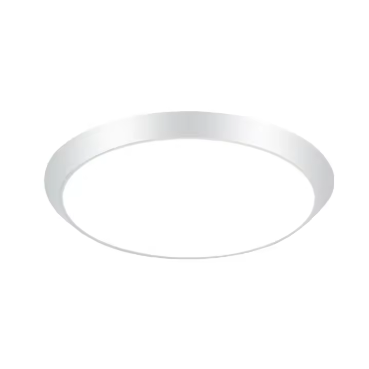 CBJKTX Lámpara de techo con detector de movimiento LED en el interior blanco IP44 15W lámpara de pasillo redonda con Ø30cm 4000K - 1