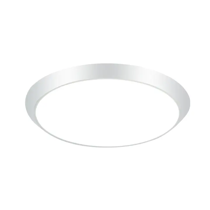 CBJKTX Lámpara de techo con detector de movimiento LED en el interior blanco IP44 15W lámpara de pasillo redonda con Ø30cm 4000K - 1