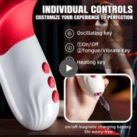 Leten Vibrador de Lengua 5 en 1 Estimulador de Punto G para Mujeres Juguete Intimo para Adultos para Estimulación Clitorial Vaginal Anal - details 0