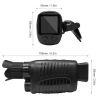 Dispositivo de visión nocturna Monocular, cámara infrarroja HD de 1080P, luz Digital 5X, Zoom, telescopio de caza, búsqueda al aire libre, oscuridad completa de 300m - details 16