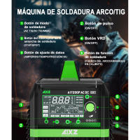 Máquina de Soldar AIXZ 4 en 1 Soldador TIG AC DC con Inversor IGBT de Pulso - details 4