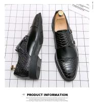 2023 nuevos zapatos de cuero antideslizantes de negocios de gran tamaño y alta calidad para hombres - details 7