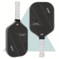Raqueta de Pickleball de Fibra de Carbono Superficie de Fricción Rugosa T700 Ligera y Duradera con Excelente Rebote Ideal para Entrenamiento Profesional - details 1