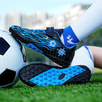 Zapatos de fútbol de velcro para niños estudiantes de primaria y secundaria, zapatos de entrenamiento al aire libre para uñas rotas, zapatos deportivos para jóvenes - details 14